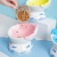 15-degree tilt Cat Ceramic Bowls Carousel 9