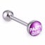 3PCS Tongue Nail Piercing Barbell Carousel 9