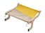 Adjustable Cat Window Perch Cat Hammock Hanging Cat Bed - Grey Yellow Carousel 2