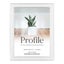 Profile - Eternal White Metal Photo Frame - 5x7in (13x18cm) Carousel 1