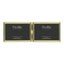 Profile - Habitat Gold Hinged Double Metal Photo Frame - 5x7in (13x18cm) (2)H Carousel 5