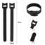 50Pcs Cable Ties Cable Tidy Strips Fastening Clips *Local Clearance* Carousel 6