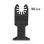 50Pcs 44mm Oscillating Multi Tool Long Teeth Saw Blades for Bosch Dremel Fein Carousel 3