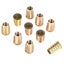 M10*25mm Alloy Hex Drive Head Furniture Nuts Threaded for Wood Insert Carousel 3