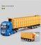 Die-cast Dump Trailer Truck (BLUE & YELLOW), 1:50, Metal, Huina 1731 Carousel 6