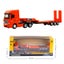 Die-cast Flatbed Truck (ORANGE), 1:50, Metal, Huina 1730 Carousel 14
