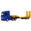 Die-cast Flatbed Truck (BLUE & YELLOW), 1:50, Metal, Huina 1730 Carousel 3