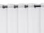 1 Pair of 132x274cm White Outdoor Sheer Curtains for Patio Water-Resistant Carousel 4