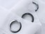 1 Pair of 132x274cm White Outdoor Sheer Curtains for Patio Water-Resistant Carousel 5