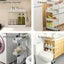 Brand New 4-Tier Laundry Storage Cart Cabinet Shelves Rack*Hot SALE Carousel 13