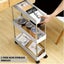 Brand New 4-Tier Laundry Storage Cart Cabinet Shelves Rack*Hot SALE Carousel 14