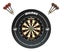 Winmau Blade 6 Dart Board + Black Printed Dartboard Surround + Darts Set Carousel 1