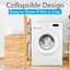 Eco-Friendly Bamboo 3-Tier Laundry Organizer Carousel 3