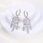 925 Sterling Silver Dream Catcher Earrings For Women Exquisite Coloured Zirco... Carousel 4