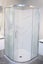 Curved shower box 1000 Single sliding door FF310 Carousel 2