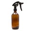 25x 500ml Amber Glass Spray Bottle + Trigger - Refillable Oil Dispenser Carousel 1