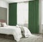 Thick & Heavy Linen Effect Blockout Thermal Ready to Hang Curtains Carousel 4
