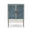 Raj Blue & Bone Inlay Cabinet Carousel 1