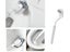 Bathroom Accessories Toilet Brush Holder Rubbish Bin (Auckland Clearance) Carousel 7