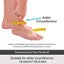 1 Pair Pain Relief Heel Protect Ankle Brace Sock Support Orthotic Insole Carousel 3