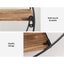 Floating Wall Shelves Brackets Round 3 Tiers Display Diy Wall Mount Rack Carousel 7