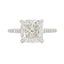 WOW! Platinum 2.79ctw Cushion Cut Diamond Solitaire Engagement Ring Carousel 1