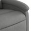 Massage Recliner Chair Dark Grey Fabric Tioila Carousel 9