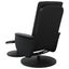 Massage Recliner Chair with Footstool Black Faux Leather Tplpxb Carousel 5