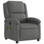 Massage Recliner Chair Dark Grey Fabric Tioila Carousel 3
