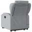 Stand Up Massage Recliner Chair Light Grey Fabric Txbppna Carousel 4