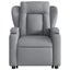 Stand Up Massage Recliner Chair Light Grey Fabric Txbppna Carousel 8