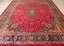 Signed Vintage Mashad Hand-Knotted Wool Persian Rug (Size: 300 X 380 CM) Carousel 1