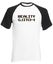 Reality Glitch CMYK RGB Reality Glitch Print Mens Baseball Shirt Carousel 1