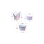 Cake Baking Cups Oven Cups-50 Pieces Carousel 2