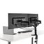 Startech.com Desk Mount Dual Monitor Arm, Articulating, Up To 24" Monitor Carousel 8