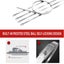 NEW new 100Pcs Stainless Steel Cable Ties Metal Zip Ties *Sale NOW* Carousel 15