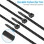 Brand New Havey Duty 250Pcs Zip Ties Neylon Cable Ties *Clearance* Carousel 6