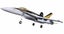 FMS 64mm EDF F-18 V2 Gray PNP Carousel 1