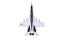 FMS 64mm EDF F-18 V2 Gray PNP Carousel 2