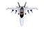 FMS 64mm EDF F-18 V2 Gray PNP Carousel 3