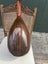 Antique/Vintage Bowl Round Back Wooden Mandolin In Butterfly Inlay Carousel 6