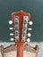 Antique/Vintage Bowl Round Back Wooden Mandolin In Butterfly Inlay Carousel 7