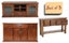 Buffet Table | Hall Table | TV Unit | Set of 3 Carousel 1