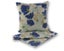 Cushion Covers -Blue Flower (Set of 2) Carousel 1