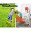 Keezi Kids Slide Basketball Hoop Activity Center Outdoor Toddler Play Set Orange Carousel 4