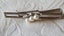 Vintage Mikimoto 3 pearl STERLING SILVER Tie Slide with original box *** Carousel 6