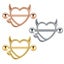 14 Nipple Ear Bar Ring Carousel 6