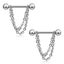 14 Nipple Ear Bar Ring Carousel 7