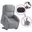 Stand Up Massage Recliner Chair Light Grey Fabric Txbpatx Carousel 5