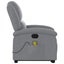 Stand Up Massage Recliner Chair Light Grey Fabric Txbpatx Carousel 9